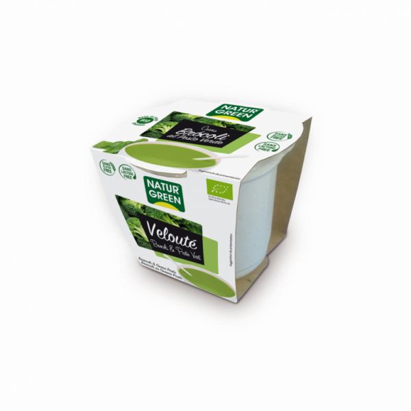 CREMA DI BROCCOLO AL PESTO VERDE BIO 310 GR