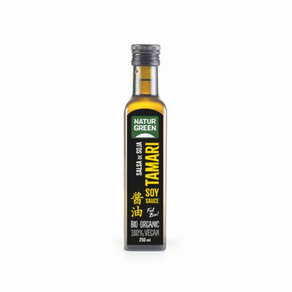 BIO TAMARI SOY SAUCE 250 ML - NATURGREEN