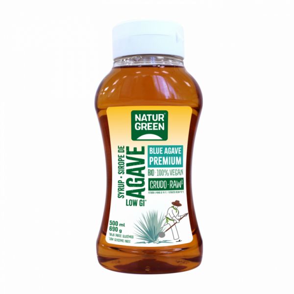 BIO ROH AGAVE SIRUP 500 ML - NATURGREEN