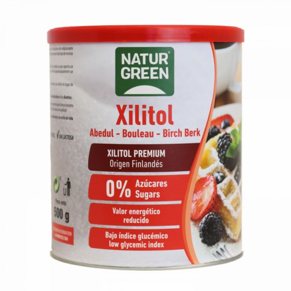 AÇÚCAR DE VÉIDOA XILITOL 500 GR - NATURGREEN