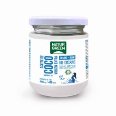 köpa NATURGREEN Ekologisk jungfrukokosolja 400 gr Förbi 7,99€