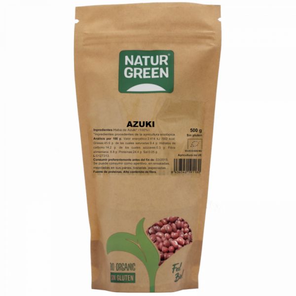 AZUKI BIO 500 GR - NATURGREEN