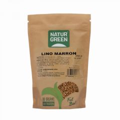 Kopen NATURGREEN BIOLOGISCH BRUIN LINNEN 250 GR Door 2,50€