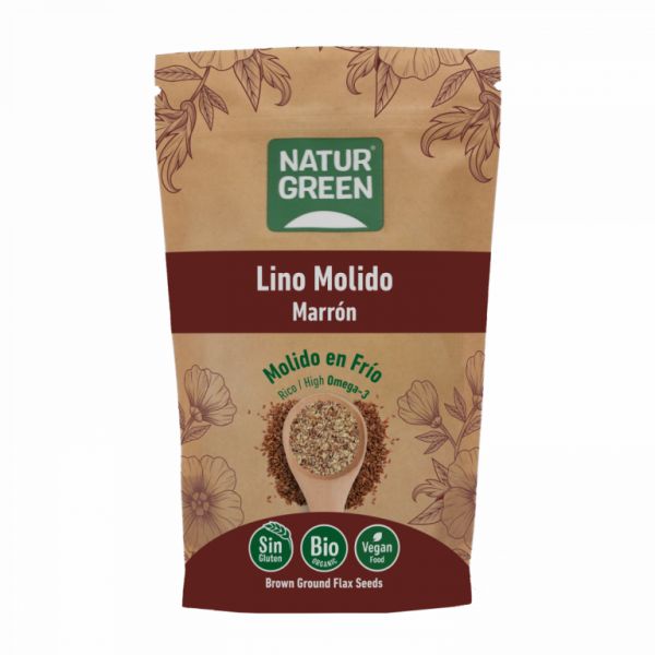 LINHO CHÃO MARROM BIO 225 GR - NATURGREEN