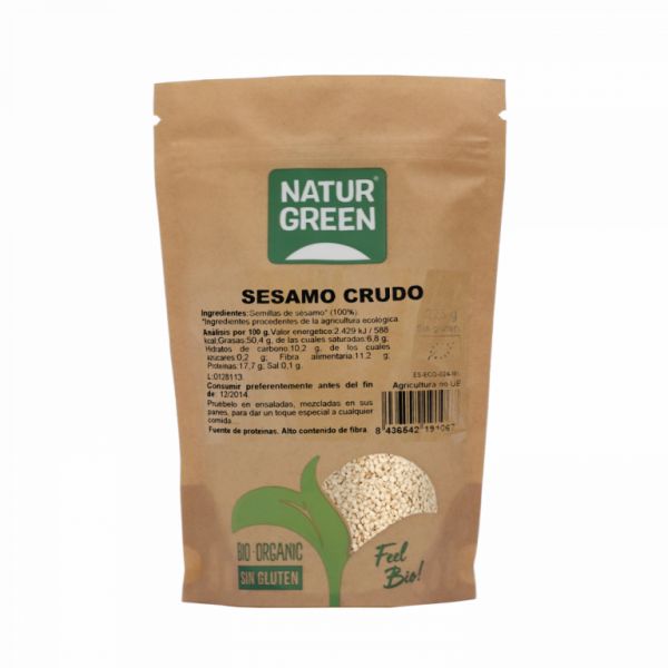 BIO ROH SESAM 225 GR - NATURGREEN