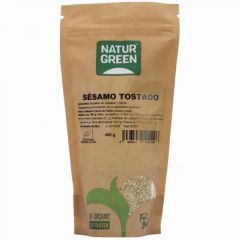 Buy NATURGREEN ORGANIC TOASTED SESAME 450 Grams By 4,90€