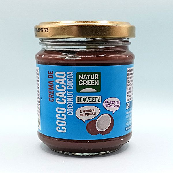 BIO CACAO CRÈME DE COCO 200 Grammes - NATURGREEN