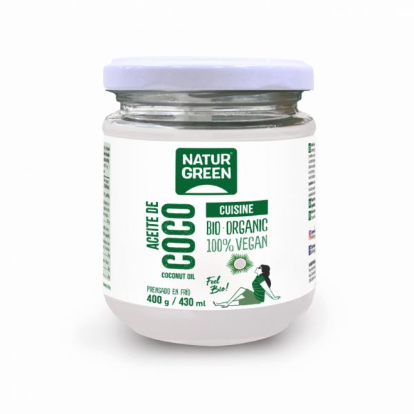 Cuisine Bio-Kokosöl 430 Milliliter - NATURGREEN