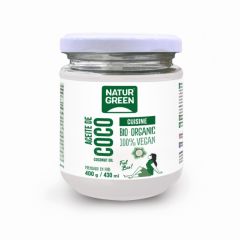 Acheter NATURGREEN Cuisine Bio Huile de Coco 430 Millilitres Par 5,85€