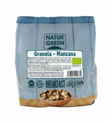 Kopen NATURGREEN BIOLOGISCHE GLUTENVRIJE APPELGRANOLA 350 Gram Door 5,25€