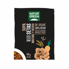 Buy NATURGREEN BIO MAITAKE AND REISHI MUSHROOM SOUP 40 Grams By 2,55€