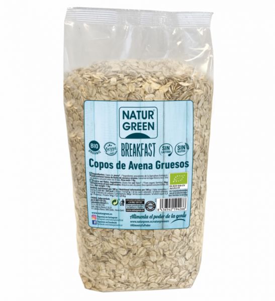 BIO GLUTEN FREE THICK OATS FLAKES 1 Kilogram