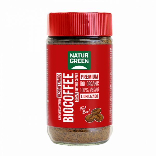 Biocafé décaféiné Bio 100 g - NATURGREEN