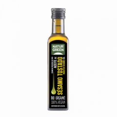 Kopen NATURGREEN Biologische geroosterde sesamolie 250 milliliter Door 8,65€