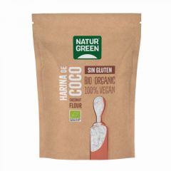 Comprar NATURGREEN HARINA DE COCO BIO SIN GLUTEN 500 Gramos Por 3,23€