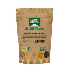 Buy NATURGREEN ORGANIC GROUND GINGER 100 g By 3,95€