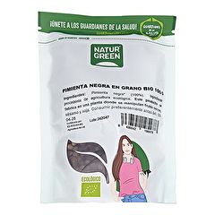 Comprar NATURGREEN Pimienta negra en grano BIO 100 g Por 4,45€