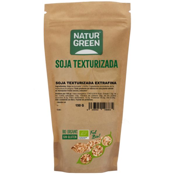 BIO EXTRA FINE TEXTURED SOYBEAN 150 g - NATURGREEN