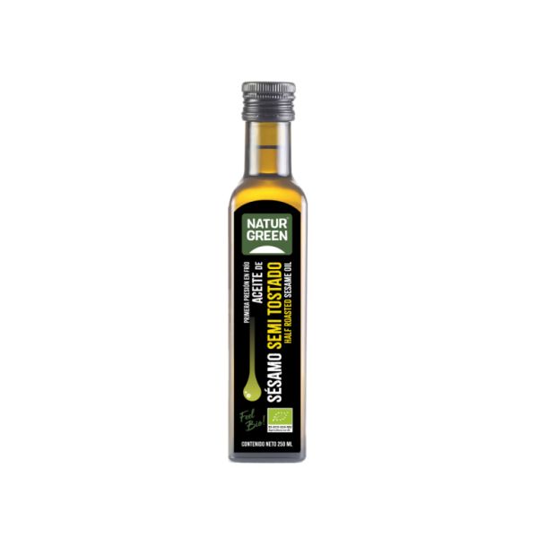 ORGANIC SEMI-ROASTED SESAME OIL 250 ml