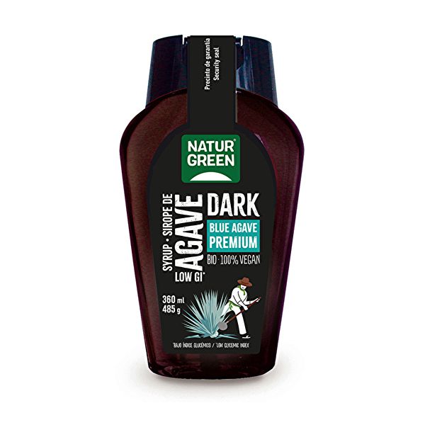 Organic Black Agave Syrup 360 ml - NATURGREEN