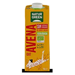 Comprar NATURGREEN Bebida Avena Sin Azúcares Añadidos 1 L Por 2,08€