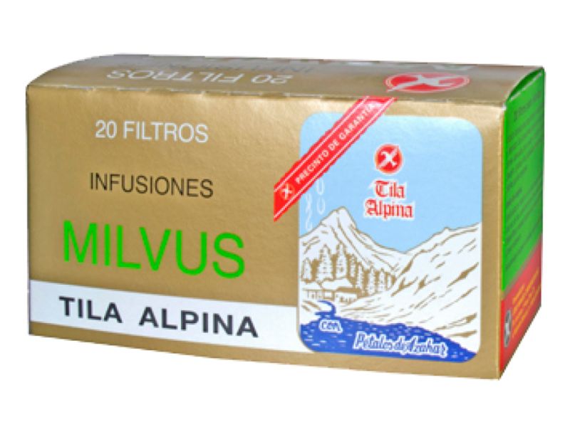 ALPIN TILA 20-FILTER MED ORANGE KRONBORD - MILVUS