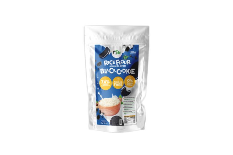 RICE FLOUR BLACK COOKIE 1 kg - PROTELLA