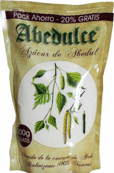 Xilitol azucar de abedul polvo 1200 Gramos