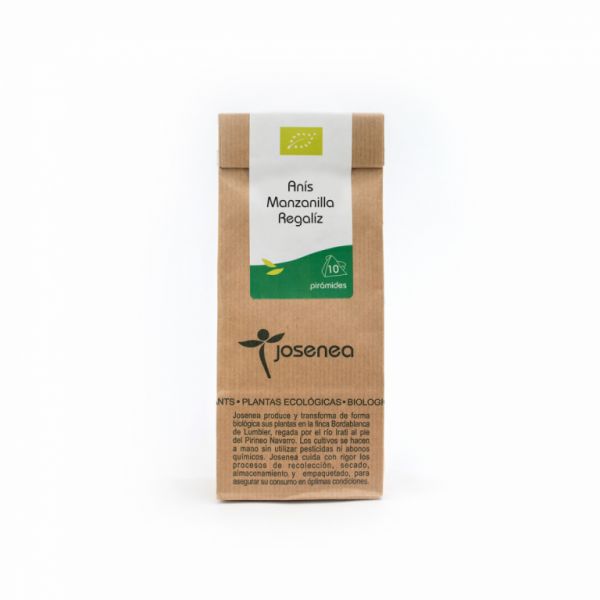 Anise - Chamomile - Organic Licorice B - 10 pyramids