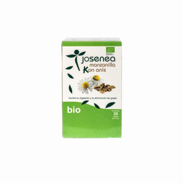 Camomille Kon Anis Bio 20 sachets - JOSENEA