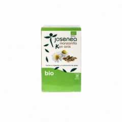 Buy JOSENEA Organic Chamomile Kon Anise 20 sachets By 3,42€