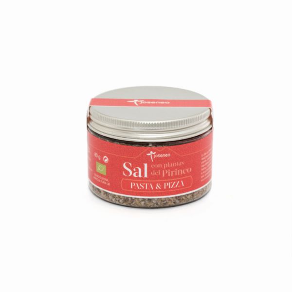 SALT JAR WITH PLANTS ORGANIC PASTA 80 gr - JOSENEA