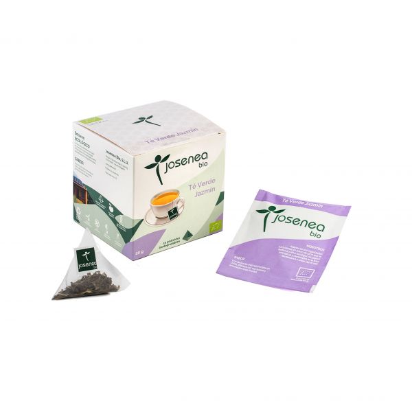 GREEN TEA JAZMIN BIO 10 pir in envelope - JOSENEA