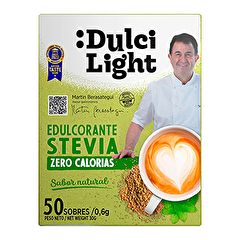 Buy DULCILIGHT Stevia 50 Single Doses By 2,58€