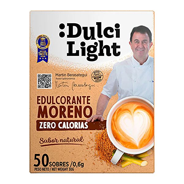 Adoçante Moreno 50 Doses Únicas - DULCILIGHT