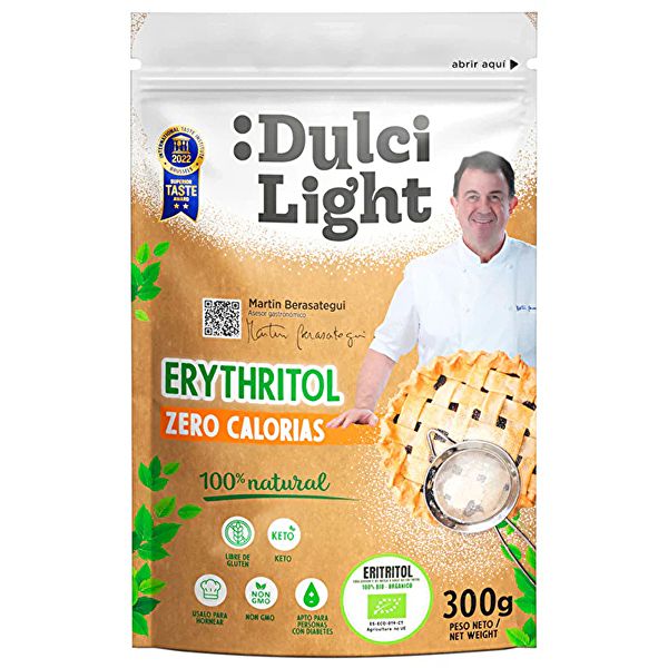 Eritritol Zero 300 g - DULCILIGHT