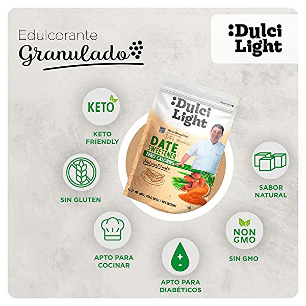 Édulcorant aux dattes Zero Doypack 1 kg Img 4