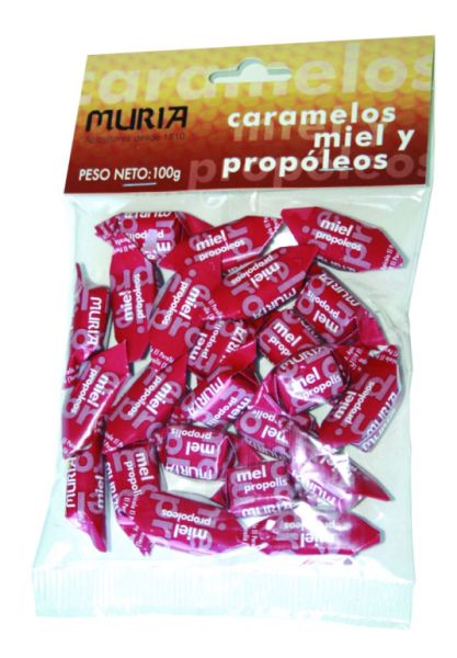 Caramelle Miele e Propoli 100 g - MURIA