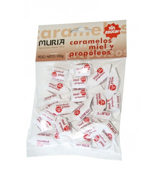 Bonbons Miel Propolis Sans Sucre 100 g - MURIA