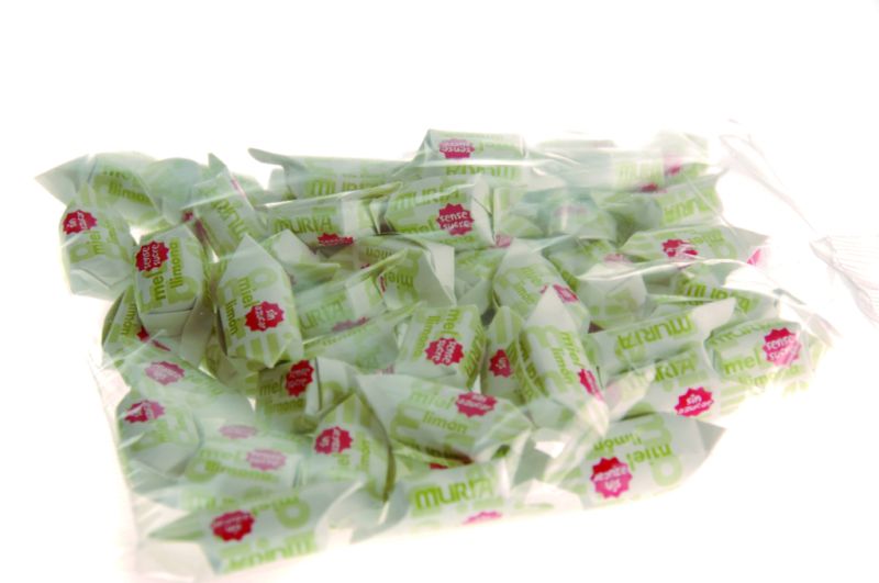 Bonbons au miel et au citron sans sucre 250 g