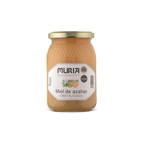 Crystallized Orange Blossom Honey 500 g - MURIA