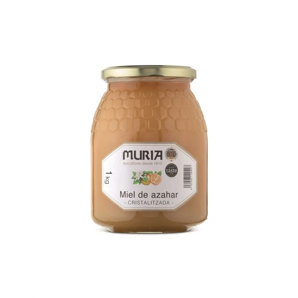 Crystallized Orange Blossom Honey 1 Kg - MURIA