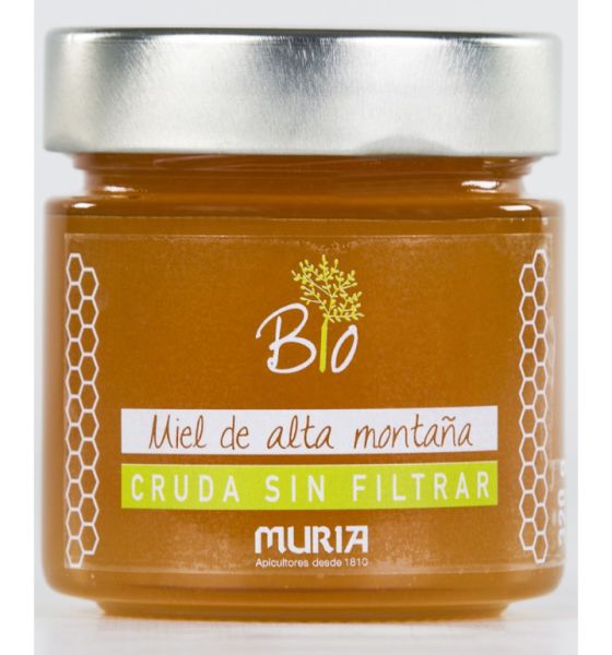 Mel Alta Muntanya Crua sense Filtrar Bio 320 g