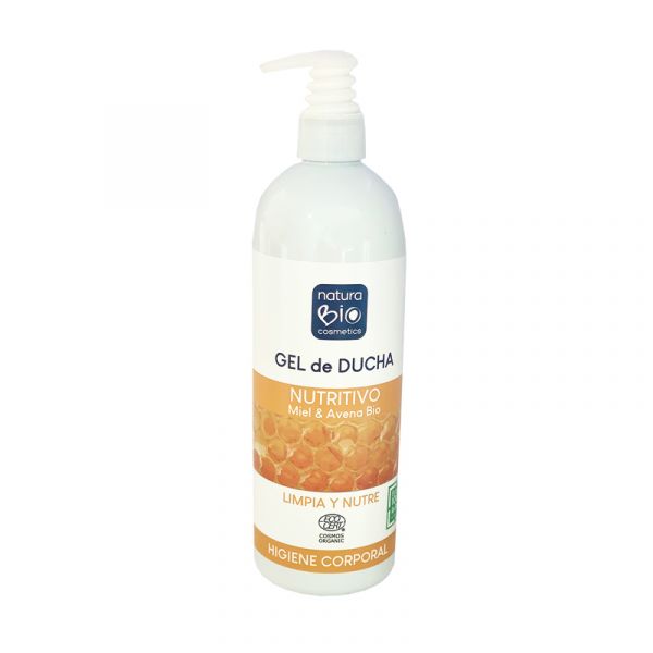 GEL DOCCIA NUTRIENTE AL MIELE E AVENA BIO 740ml