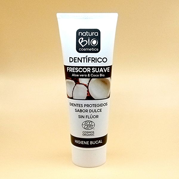 Dentifricio morbida freschezza all'aloe vera e cocco BIO 75 ml. Img 2