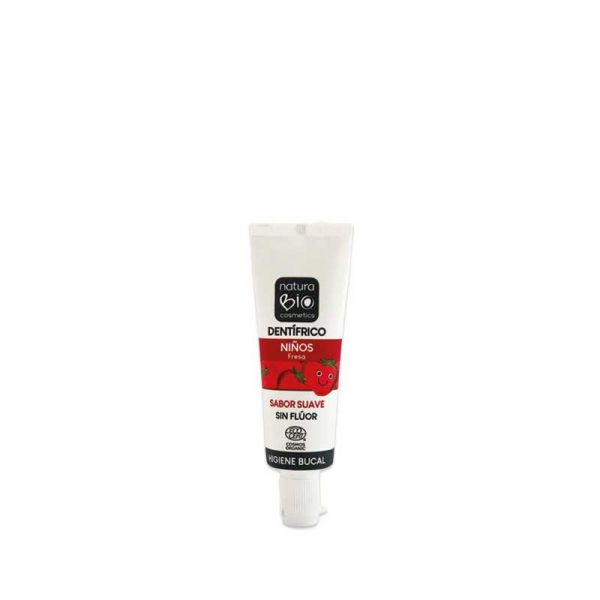 DENTIFRICO NIðOS 25 STRAWBERRY WITHOUT FLUOR 25ml