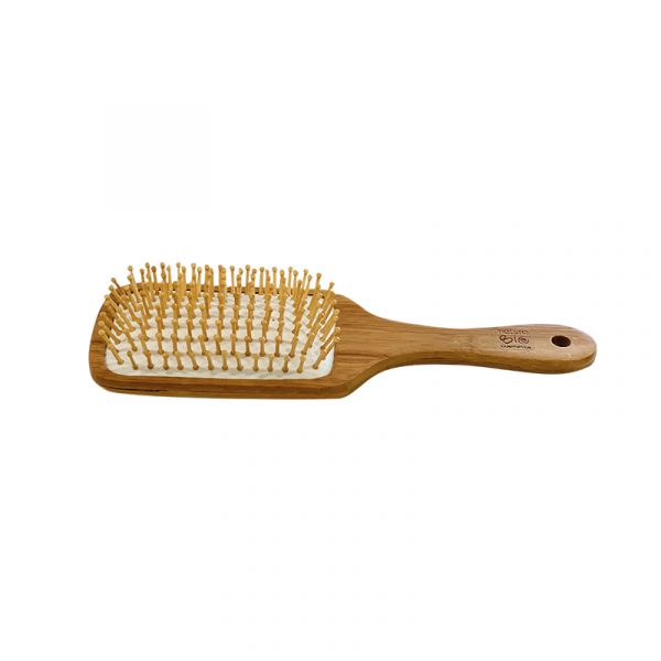 GRANDE BROSSE À CHEVEUX EN BAMBOU - NATURABIO