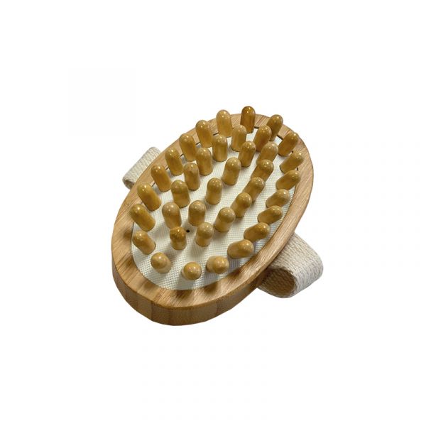 BAMBOO ANTI-CELLULITE MASSAGE BRUSH - NATURABIO