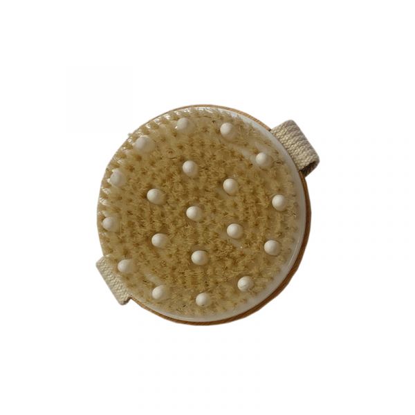 BROSSE DE MASSAGE EN BAMBOU SEC - NATURABIO