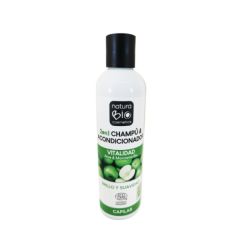 Acheter NATURABIO SHAMPOOING & APRÈS-SHAMPOING 2EN1 VITALITÉ 250 ALOEMAN Par 6,95€